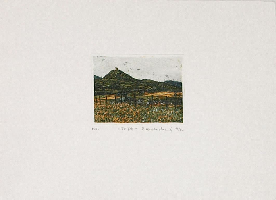 ANDRECHOVICH-D.-(ΑΝΤΡΕΧΟΒΙΤΣ-ΝΤ.)--E.A.-Trifels-(Αγροικία)---10-91-10X13 Andrechovich D. (Αντρέχοβιτς ΝΤ.) - Αγροικία 10-91 / 10 Χ 13 - Image 1