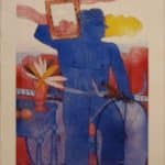 ΦΑΣΙΑΝΟΣ ΑΛΕΚΟΣ "ΜΠΛΕ ΠΟΔΗΛΑΤΗΣ ΜΕ ΠΙΝΑΚΑ" 27-40