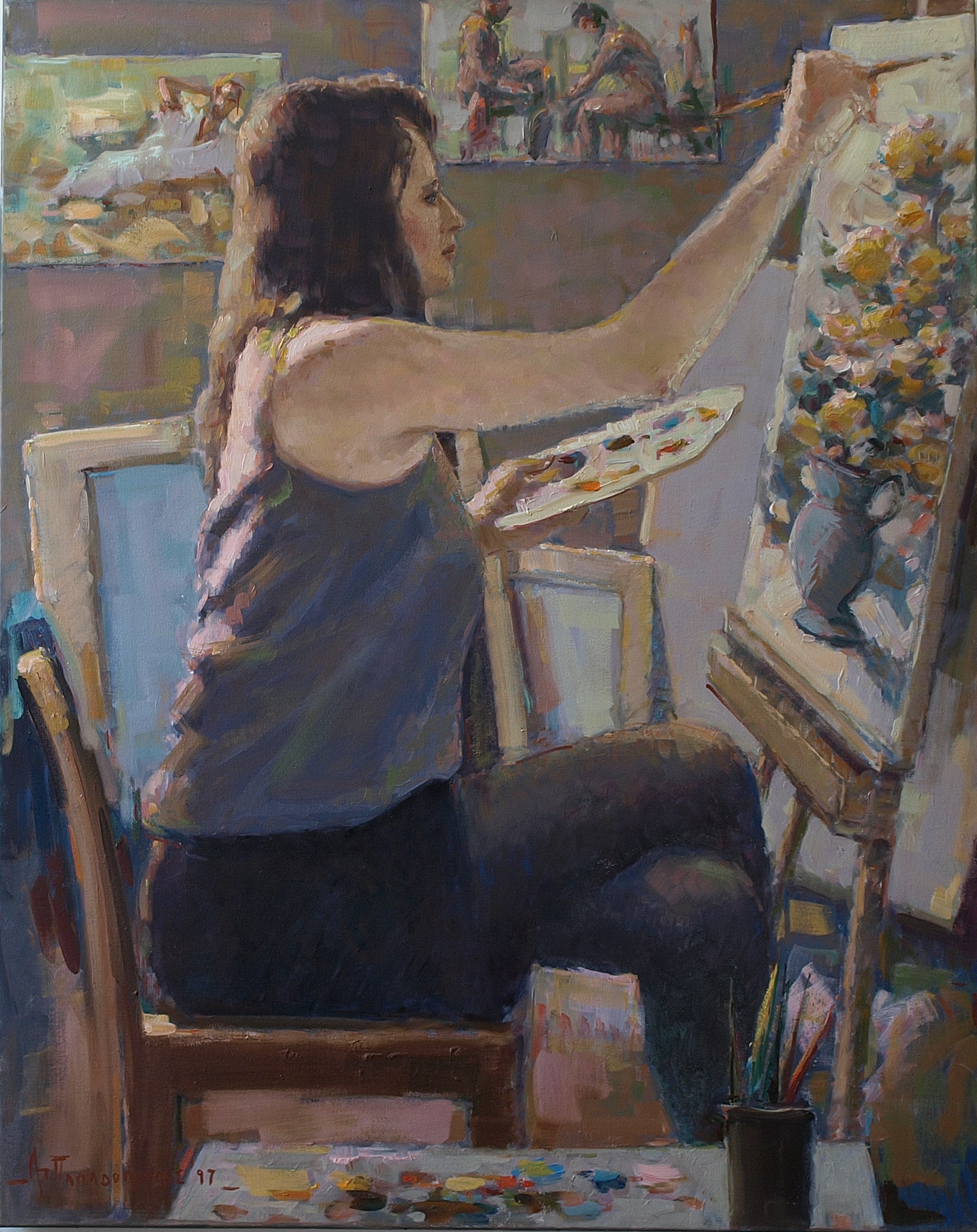 OLYMPUS DIGITAL CAMERA Παπαδόπουλος Άγγελος (1) 100 Χ 80 - Image 1